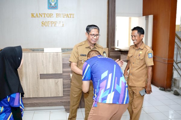 Wabuo Soppeng Lepas Kontingen Tenis Meja ke Ajang Pra Porprov XVIII Sulsel