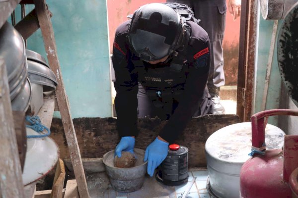 Granat Ditemukan di Turikale Maros, Polisi Amankan Lokasi