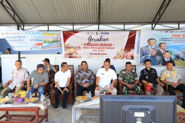 Pemkab Sinjai Hadiri Launching Gerakan Pangan Murah Nasional