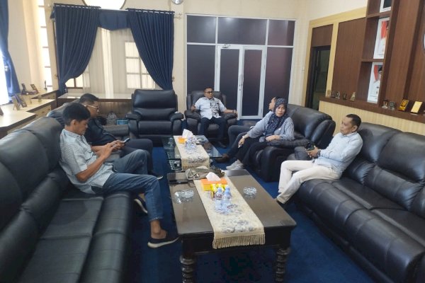Ketua DPRD Pangkep Haris Gani Terima Kunjungan DPRD Soppeng, Bahas Rancangan APBD 2026