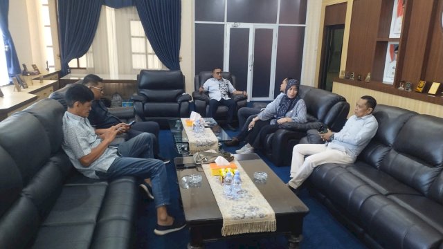 Ketua DPRD Pangkep Haris Gani Terima Kunjungan DPRD Soppeng, Bahas Rancangan APBD 2026