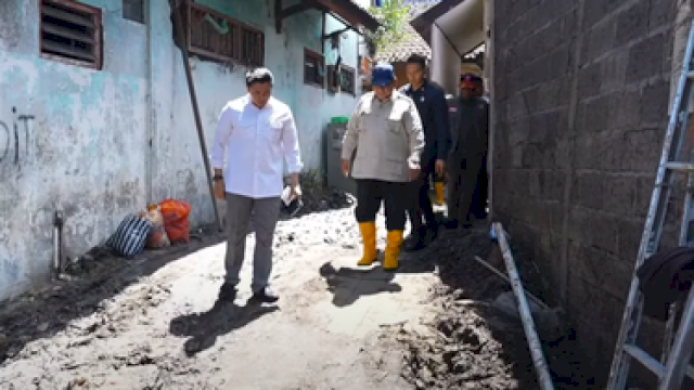 Sepulang dari Qatar dan PEA, Prabowo Langsung Jenguk Korban Banjir Bali