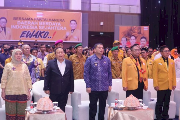 Munafri Arifuddin Ajak Partai Hanura Perkuat Pembangunan Daerah