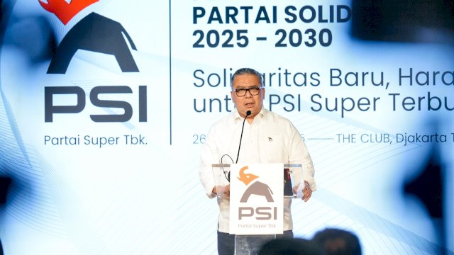 Dilantik Jadi Ketua Harian DPP PSI, Ahmad Ali: Tekad PSI Menang Besar di 2029