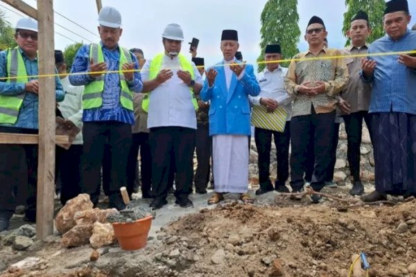 Bupati Chaidir Syam Hadiri Rehab Kantor Kemenag Maros, Target Rampung Akhir Tahun-Pelayanan Tetap Jalan