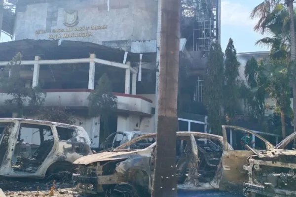 Anggota DPRD Makassar Tetap Lanjutkan Aktivitas Lewat Virtual Pasca Kebakaran