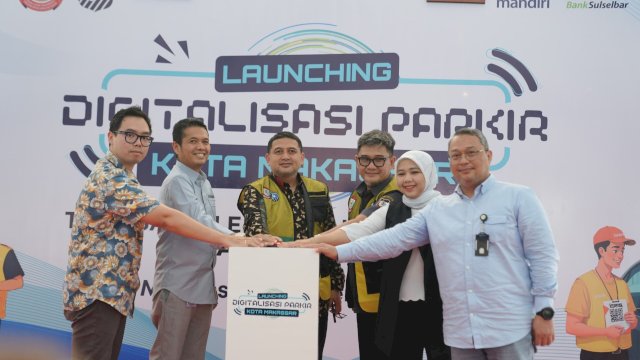 Pemerintah Kota Makassar melalui PD Parkir resmi melaunching Digitalisasi Parkir.