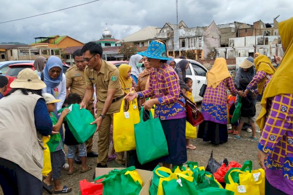 Anak-Anak Korban Kebakaran di Sorowako Ikuti Trauma Healing, Senyum dan Keceriaan Kembali Merekah