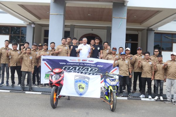 Pinrang Siap Gas! Tim Balap Motor Dilepas Menuju Pra Porprov