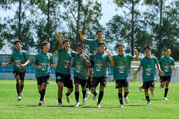 Bank Sulselbar FC Tumbangkan PS Manado 2-0 di Laga Perdana Soeratin U15 Nasional