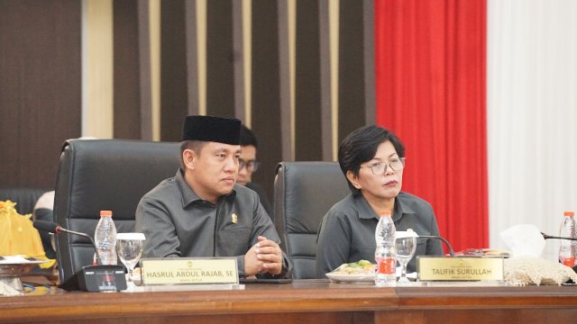 Rapat Paripurna DPRD Gowa.