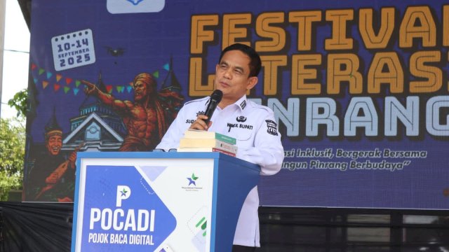 Wakil Bupati Pinrang, Sudirman Bungi, S.IP., M.Si.