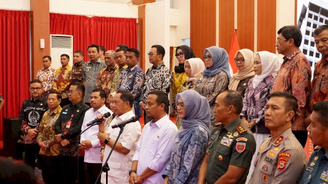 Bupati Sidrap, Syaharuddin Alrif menghadiri pengarahan langsung dari Mendagri, Muhammad Tito Karnavian.