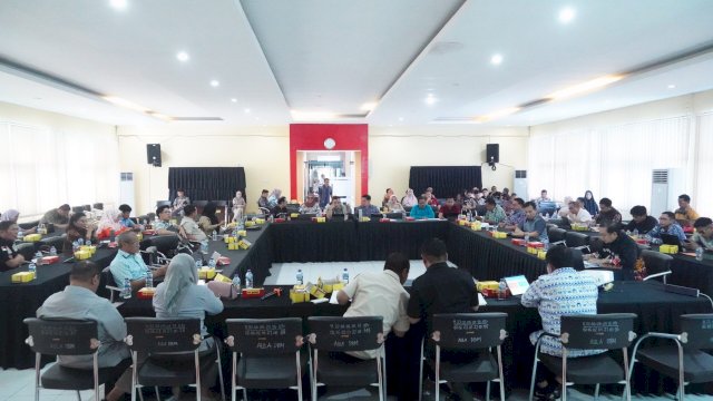 Rapat Banggar DPRD Sulsel.