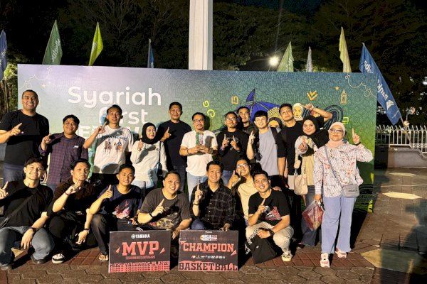 Tim Bola Basket Bank Sulselbar Raih Juara Pertama di Turnamen Basket 3×3 Regional