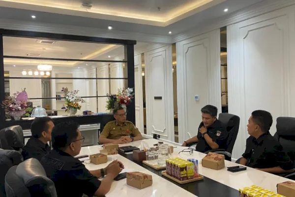 Perumda Parkir Makassar Audiensi dengan Sekda, Fokus pada Digitalisasi dan Tata Kelola