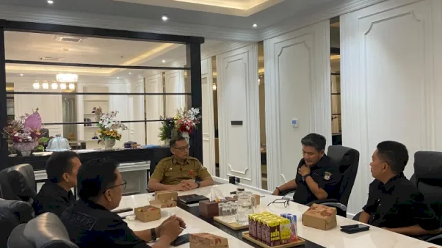 Perumda Parkir Makassar Audiensi dengan Sekda, Fokus pada Digitalisasi dan Tata Kelola