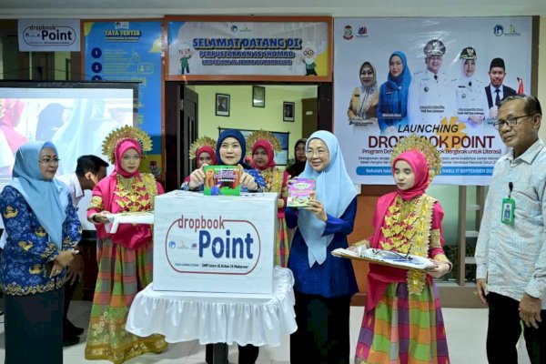 Resmikan DOBRAK Literasi, Wawali Makassar: Gerakan Baru Dorong Budaya Membaca