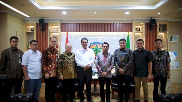 Bupati Sidrap, Syaharuddin Alrif, melakukan audiensi dengan Menteri Pertanian Republik Indonesia, Andi Amran Sulaiman.