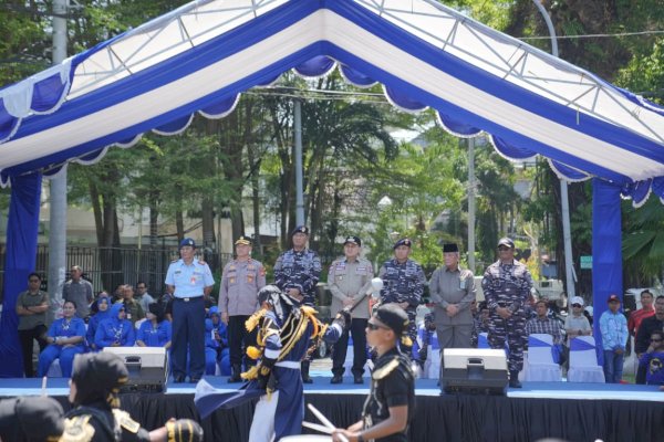 Wali Kota Makassar Sambut Kirab Taruna AAL 2025, Tekankan Pentingnya Jaga Kedaulatan Laut