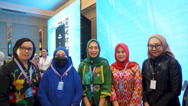 Hadiri Rakernas Dekranasda, dr. Ani Nurbani Harap Produk Lokal Luwu Timur Maju