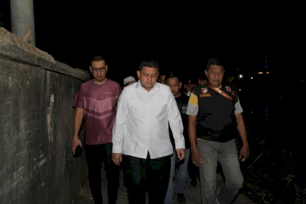 Appi Susuri Lorong Tallo, Pantau Posko Tawuran Hingga Tengah Malam