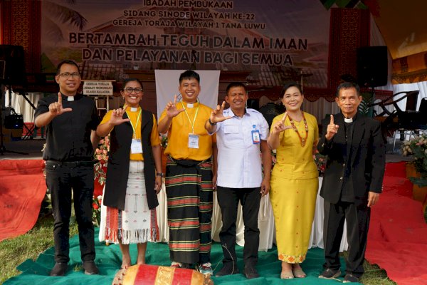 Pemkab Lutim Tegaskan Komitmen Sinergi melalui Sidang Sinode Gereja Toraja