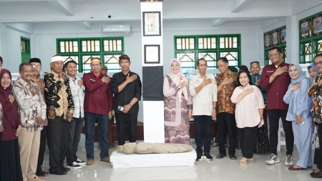 Peresmian Museum dan Taman Budaya Lasinrang serta Sekretariat Adventure Culture Pinrang International Folklore Festival 2025.