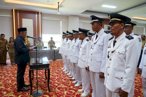 Kukuhkan 14 Kepala Desa, Bupati Lutim Ibas: Jadi Pelayan Terbaik Masyarakat!