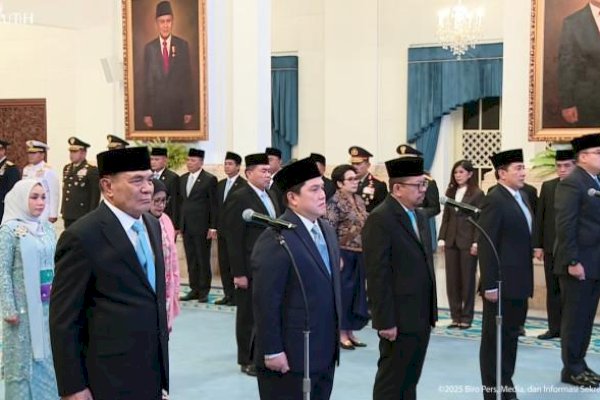 Daftar Lengkap 11 Pejabat yang Dilantik Prabowo Kemarin