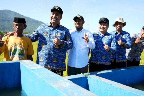 Pompa Irigasi Desa Sawaru Kembali Beroperasi, Bupati Maros Chaidir Syam: Alhamdulillah Sudah Bisa Panen 2 Kali