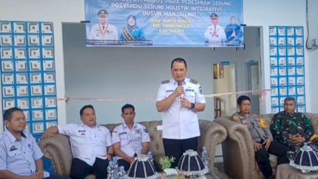 Pemkab Maros Hadirkan Posyandu Holistik Integratif di Desa Bonto Bunga Moncongloe