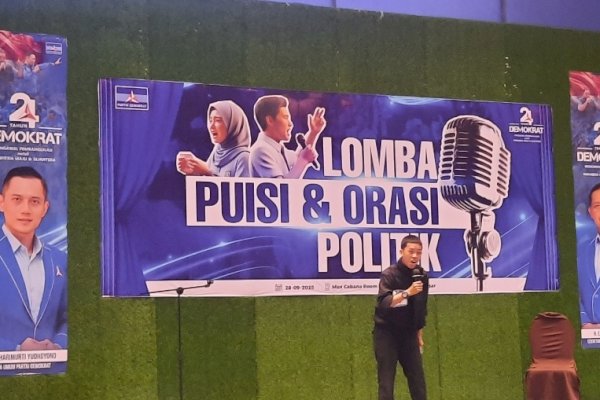 Demokrat Sulsel Apresiasi Kreativitas Generasi Muda Lewat Lomba Puisi dan Orasi Politik