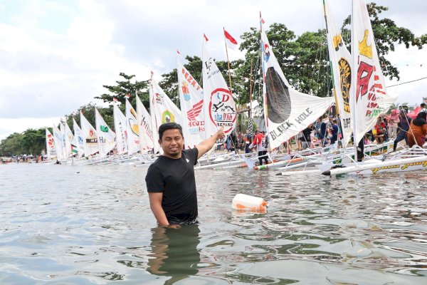 Wali Kota Parepare Tasming Hamid: Lomba Sandeq Bukan Sekadar Hiburan, tapi Pelestarian Budaya Bahari