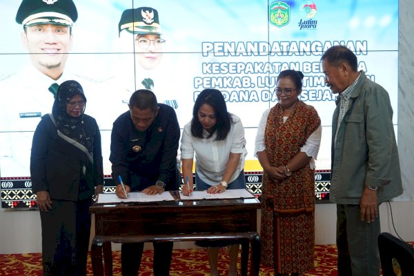 Tingkatkan Kesejahteraan Petani, Pemkab Lutim Tekan MoU dengan PT DDS