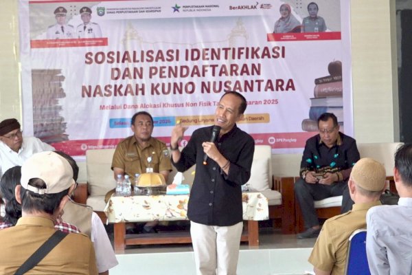 Identifikasi Naskah Kuno, Pemkab Pangkep Bangun Basis Data Warisan Budaya