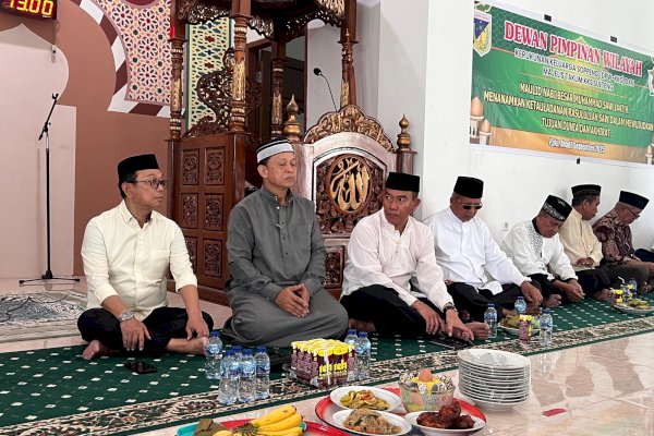 Bupati Suwardi Haseng Hadiri Maulid Nabi Muhammad SAW Bersama Kerukunan Keluarga Soppeng di Palu