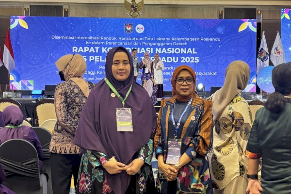 Hadiri Rakornas di Jakarta, Ketua Pembina Posyandu Soppeng Suarni Harap Bisa Sukseskan 6 SPM Program Kegiatan