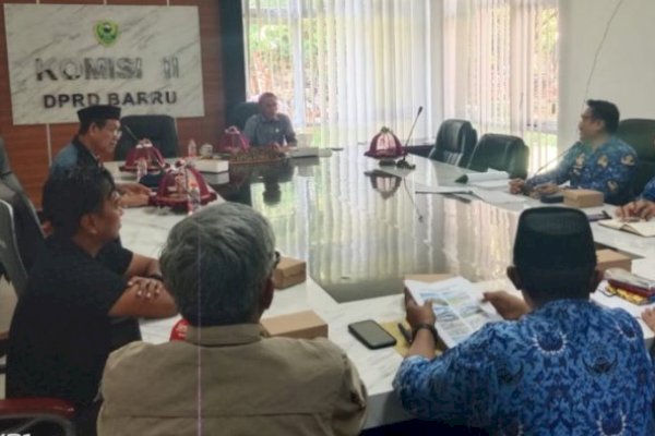Komisi II DPRD Barru Bahas Sarana dan Penataan Pasar Insidentil