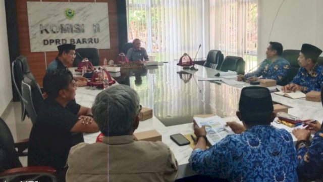 Komisi II DPRD Barru Bahas Sarana dan Penataan Pasar Insidentil