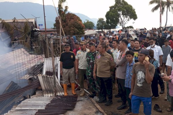 Update Kebakaran di Sorowako: 48 Rumah Hangus Terbakar, Polisi Selidiki