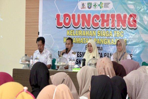 Pemerintah Kecamatan Pangkajene Pangkep Luncurkan Kelurahan Siaga TBC