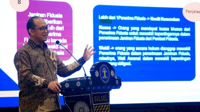Dirjen AHU Dorong Optimalisasi Pendaftaran Fidusia di Sulsel
