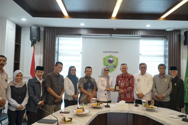 Ketua DPRD Syamsuddin Hadiri Kunjungan Bupati Sigi ke Barru untuk Studi Tiru Pengelolaan Zakat dan Pelayanan Publik