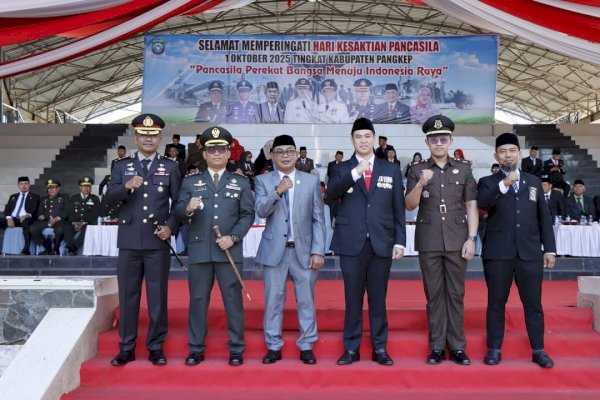 Ketua DPRD Pangkep Haris Gani Hadiri Upacara Hari Kesaktian Pancasila