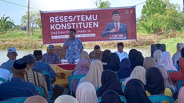 Wakil Ketua DPRD Pangkep H. Muh Tauhid Serap Aspirasi Warga Talaka