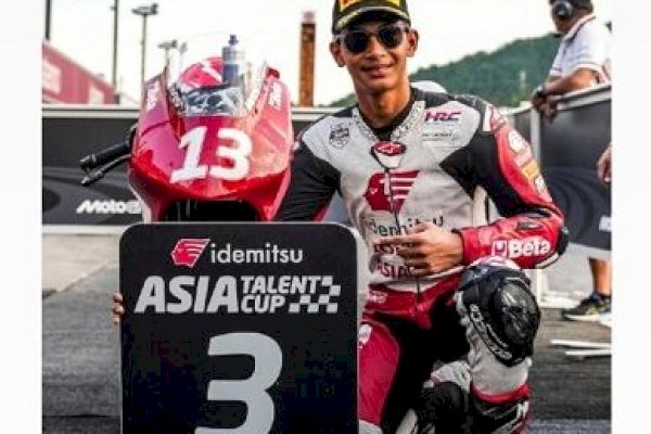 Mantap! Pembalap Asal Lutim Badly Ayatullah Tembus 3 Besar Klasemen IATC 2025