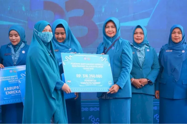 Pangkep Borong Juara di HKG PKK ke-53 dan Jambore PKK Sulsel 2025 di Bone