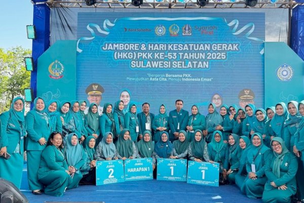 Selamat! TP PKK Sidrap Raih Prestasi Membanggakan di Jambore PKK Sulsel 2025