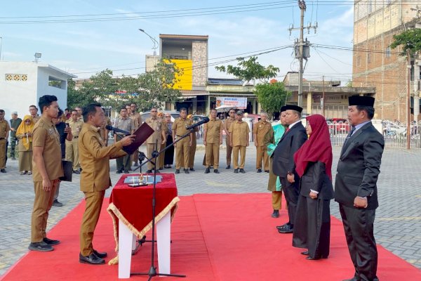 Bupati Sidrap Lantik dr. Suwarta sebagai Direktur RSUD Nene Mallomo